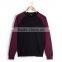 Red and black blank raglan sweatshirts men's hoodies & sweatshirts