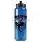 USA Made 32 oz Transparent Sports Bottle With Push And Pull Cap - BPA/BPS-free, FDA Compliant and Comes With Your Logo