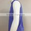 2017 hot sale summer cotton jersey shoulder tape sleeveless self fabric collar polo shirt