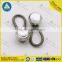 Quick fit type metal collar extenders with spring in different sizes and decorative diamond on surface