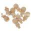 Plain Blank DIY Wooden Snowman Peg Dolls Wedding Party Cake Toppers Favour Craft Decoration