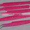 High quality eyelash extension beauty tweezer