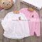 3-8 years old 2017 Wholesale Autumn Full Sleeve Cotton Girls Shirts