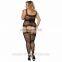 plus size sexy mature girls fishnet bodystocking