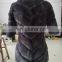 Real rex rabbit fur coat top quality fur fabric women