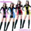 4 colors Sexy Sports volleyball cheer dance costumes for women