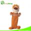environmental protection lion/tiger/leopard with bottle pet toy