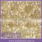 TL001G Gold ,Violet and Silver sequin fabric metallic sequin wedding table linens