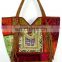 Banjara bag leather Bags Hobo Tote Ethnic Tribal Gypsy Leather handle Indian Hippie Hobo Coins Cowrie Women tote bag wholesale