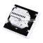 LCD Display Air Conditioning 2-Pipe Programmable Room Thermostat for Fan Coil Unit, Supports Wifi(White)