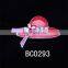 Made In China Cheap Metal Red Enamel Hat Shape Brooch Pins For Women