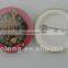 cheap free printable custom full color logo tin plate metal pin badge,round button badges