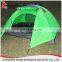 green color double layer outdoor waterproof folding camping tent