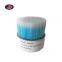 Export porcelain white + blue conical solid synthetic fiber
