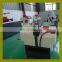 Plastic PVC UPVC door window making machine for glass glazing bead profile cutting