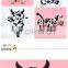 Pet dog Clothes four feet hoodie caw pajamas with horn and tail Bulldog Overcoat