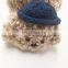 Popular handmade crochet airpod  2/3 earbuds loop yarn custom knitted bluetooth cartoon earphones sleeve