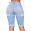DiZNEW 2019 Fashion Designer biker jeans push up womens jeans pants