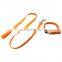 Nylon collar and leash set factory price dog collar and leash simple design and color