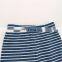 Striped Organic Cotton Rib Short Sleeve Baby Pajama Set
