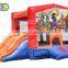 orange combo inflatable jumper bouncer jumping bouncy castle bounce house with slide