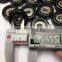 plastic roller wheels ball for Glasses Balcony systems with 608zz bearings