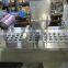 Pneumatic fruit juice,yogurt,jelly cup foil filling sealing machine manual encapsulation machine