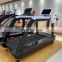 Commercial treadmill with motor running machine used for gym
