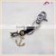 Fashion Personalized Rudder Keychains With Turtle Pendant For Men