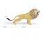 Hand Painting ODM OEM Soft vinyl Original Design Lion Wild Animal Model Toys filled with PP Cotton Gift for Kids