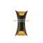 Modern Outdoor Waterproof Small Waist Wall Lamp Black LED Garden Decoration Wall Lamp