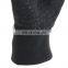 Palm silica gel touch screen black work mechanic gloves for driver