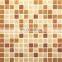 decor mosaic wall tile of fishing boats gold mix pink color stainless glass mosaic tile