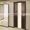 Walnut color frosted glass shower doors/ bathroom door bi fold doors