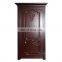 Main door wood carving design fire rated wooden door fireproof door