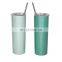 Best selling wholesale 20oz sublimation stainless steel skinny tumbler with lid straw