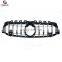 Silver Color GT Style ABS Front Bumper Grille Mesh Hood for Mercedes Benz A Class W177 2018+