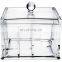 Creative cotton swab box cotton pad holder transparent acrylic cosmetics storage box