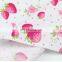 children cartoon strawberry watermelon lemon fruit print fabric children's bed pure cotton printed fabric