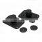 Customized matt black powder coating stamping parts point welding laser cutting sheet metal fabrication