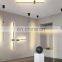 Modern LED Wall Long Hanging Lamp Bedroom Bedside Arc LED Sconce Wall Lights