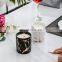 Nordic INS candle marble gold ceramic jar scented candle home decoration lasting fragrance custom scented candle