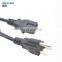 OEM  Usa Computer 3pin plug Power cables Supply Ac Extension power Cord computer  Lead Cable