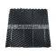 Customized hanging cooling tower fill media with drift eliminators PVC/PP ML MX75 cross-flow cooling tower filler