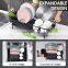 Expandable Dish Drying Rack, Adjustable Dish Rack, Foldable Dish Drying Rack with Removable Cutlery Holder Swivel Drainage Spout