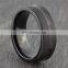 Black Wood GrainStainless Steel Ring Men's Fashion Ring Accessories