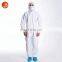 Disposable Safety Suit Protection Clothing PP/SMS/Microporous Coveralls With Shoe Cover