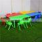 Cheap price good quality adjustable school kids study table chairs and chair
