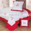 70GSM MICROFIBER EMBROIDERY QUILTED BEDSPEAD AND BEDDING SET