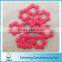 Lovely rhinestud hot fix studs flower hot fix studs selling rhinestuds for motif wholesaler